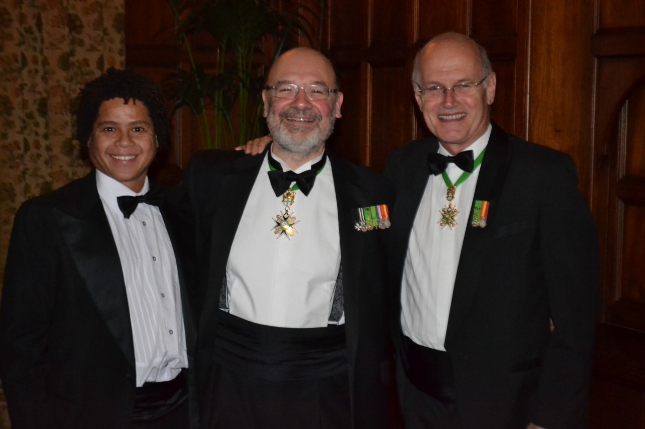 Derrick Kruger, Chev William De Villiers, Chev James Bissett