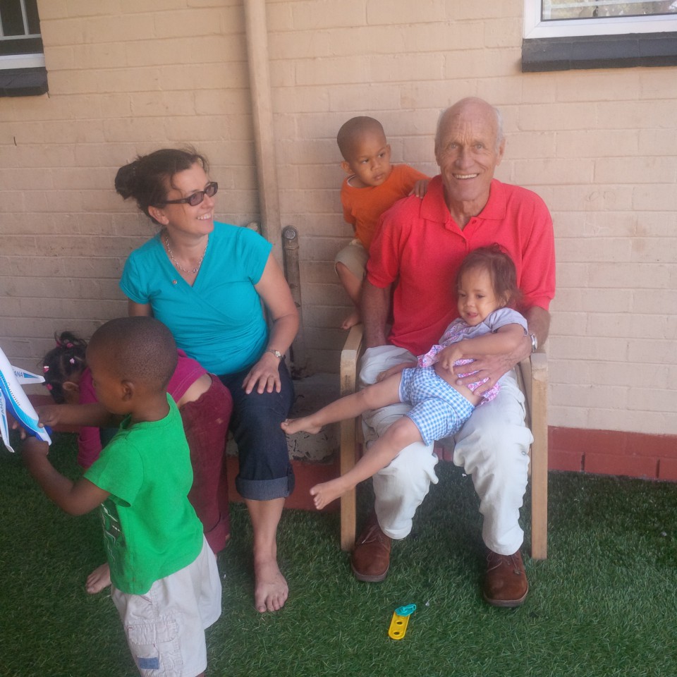 Fun was had by all on a recent visit to the Christine Revell Children’s Home.