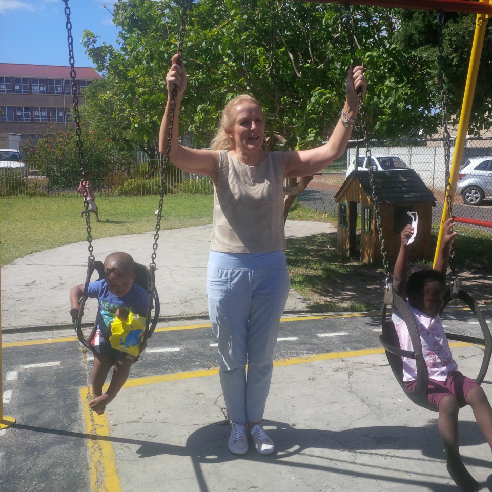 Fun was had by all on a recent visit to the Christine Revell Children’s Home.